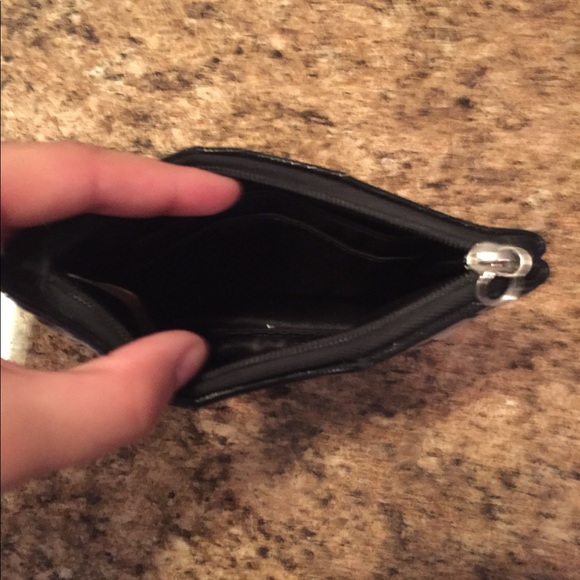 Genuine COACH black and grey wallet / wristlet - Picture 4 of 4